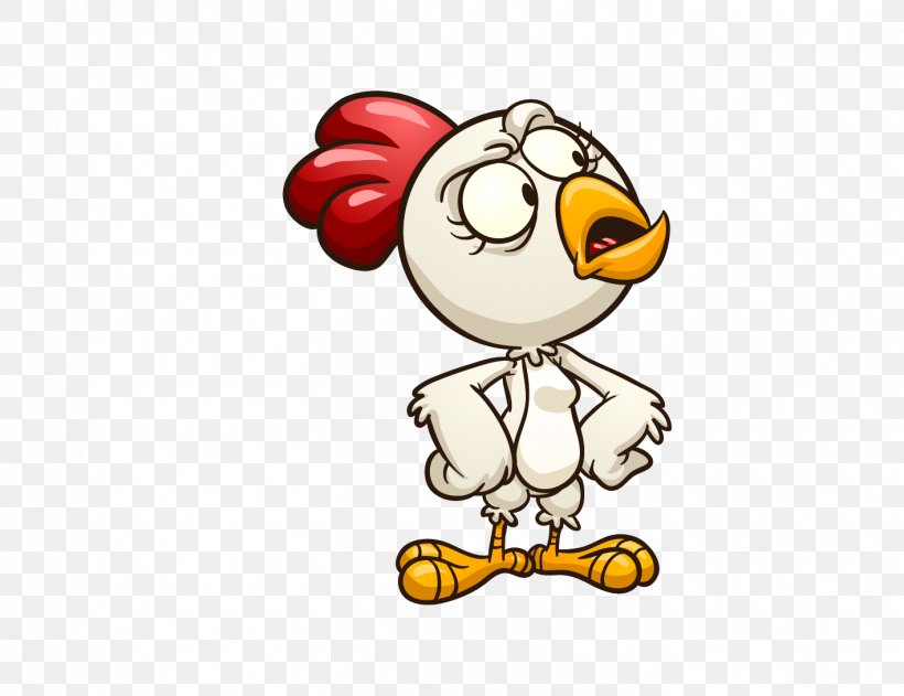 Chicken Cartoon Illustration, PNG, 1417x1092px, Chicken, Animation, Beak, Bird, Cartoon Download Free