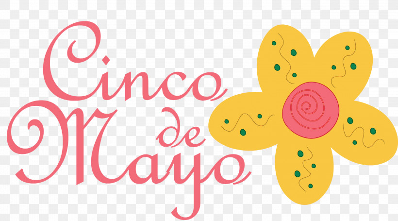 Logo Cartoon Line Flower Meter, PNG, 3000x1668px, Cinco De Mayo, Cartoon, Fifth Of May, Flower, Fruit Download Free