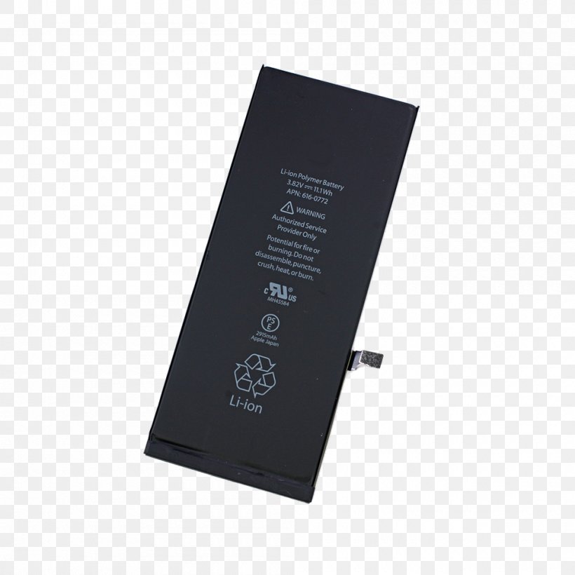 IPhone 6s Plus IPhone 6 Plus IPhone 3GS IPhone 5s Rechargeable Battery, PNG, 1000x1000px, Iphone 6s Plus, Ampere Hour, Apple, Battery, Electronic Device Download Free