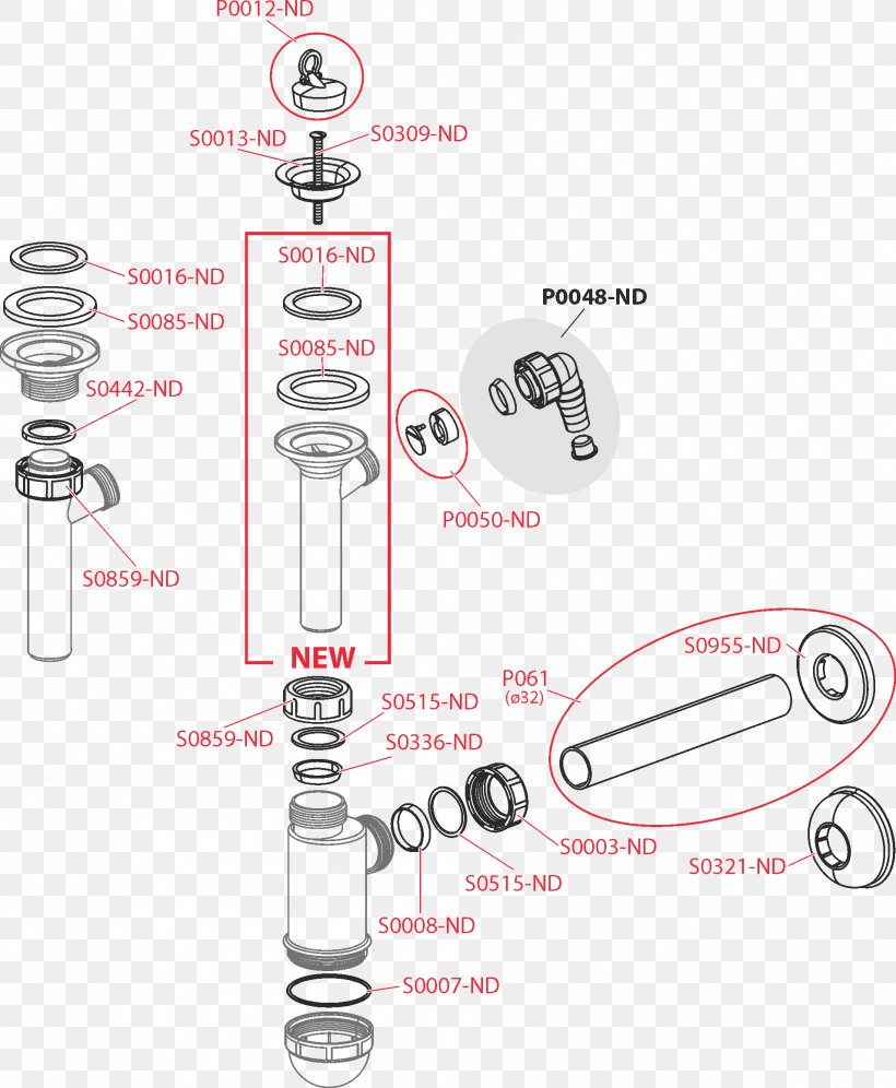 Plastic Trap Sink Jewellery Chain Waste, PNG, 1909x2319px, Plastic, Auto Part, Car, Computer Hardware, Diagram Download Free