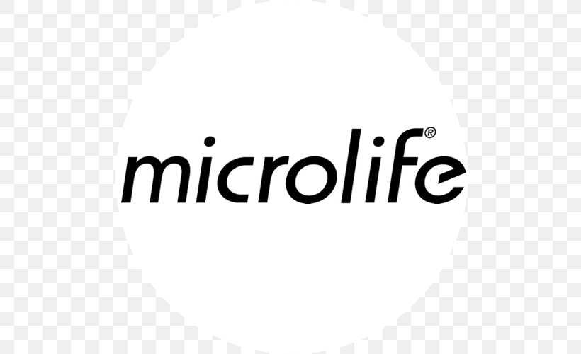Microlife Corporation Sphygmomanometer Thermometer Logo Brand, PNG, 500x500px, Microlife Corporation, Area, Black, Black And White, Blood Download Free