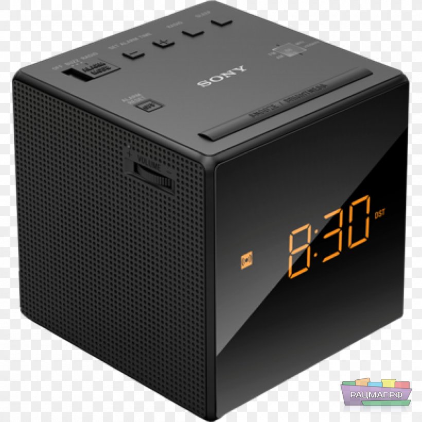 Sony Alarm Clock Radio ICFC1BLACK Sony ICF-C1T Alarm Clocks, PNG, 1000x1000px, Radio, Alarm Clocks, Am Broadcasting, Bedside Tables, Buzzer Download Free