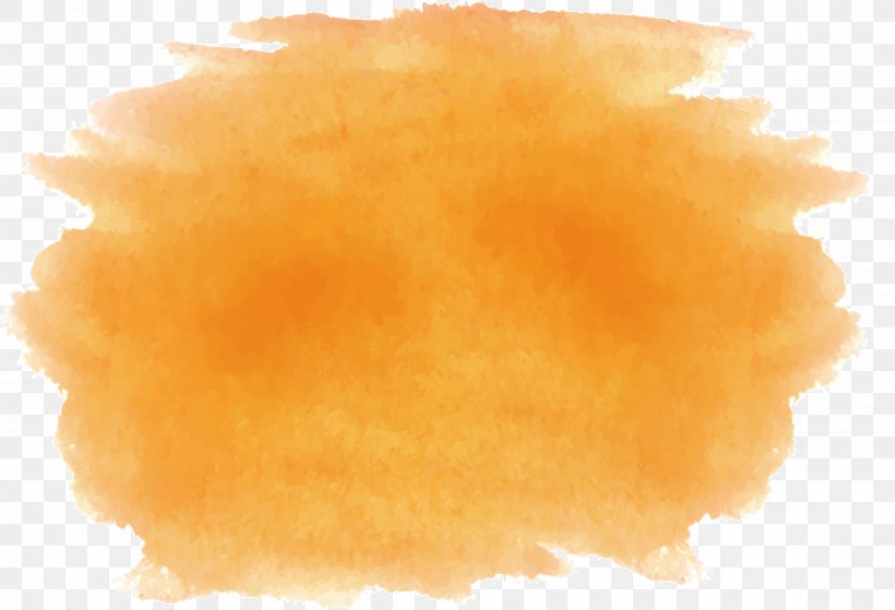 Watercolor Painting Paintbrush, PNG, 3723x2542px, Watercolor Painting, Brush, Citrus Xd7 Sinensis, Ink, Material Download Free