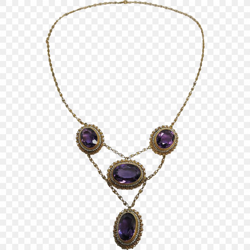 Amethyst Necklace Pendant Gold Jewellery, PNG, 1149x1149px, Amethyst, Amulet, Antique, Bead, Body Jewellery Download Free
