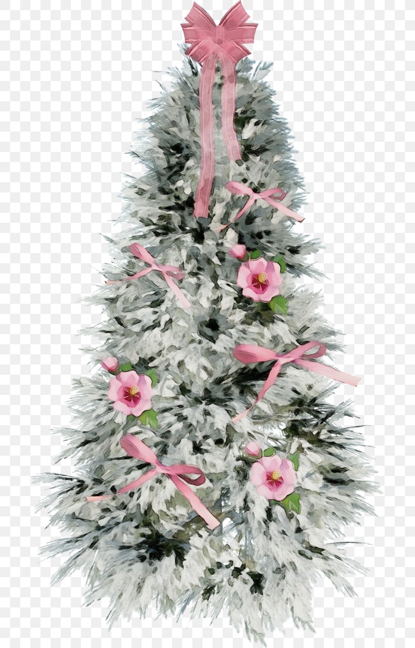 Christmas Tree, PNG, 700x1280px, Watercolor, Balsam Fir, Christmas Decoration, Christmas Tree, Colorado Spruce Download Free