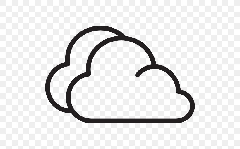 Overcast Cloud Clip Art, PNG, 512x512px, Overcast, Auto Part, Black And White, Body Jewelry, Cloud Download Free