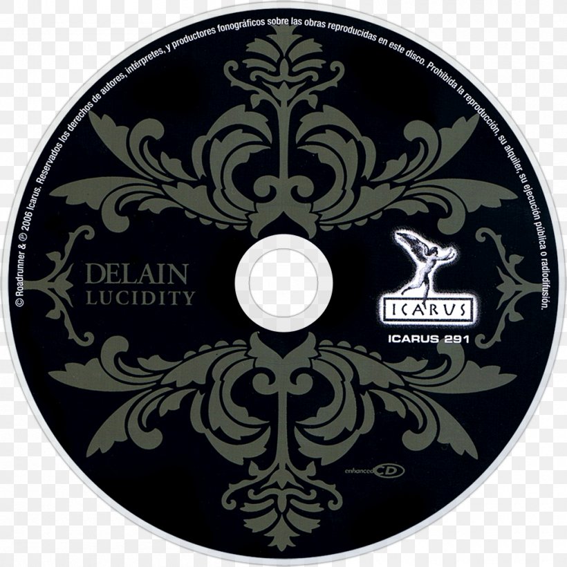 Delain, PNG, 1000x1000px, Delain, Compact Disc, Label Download Free