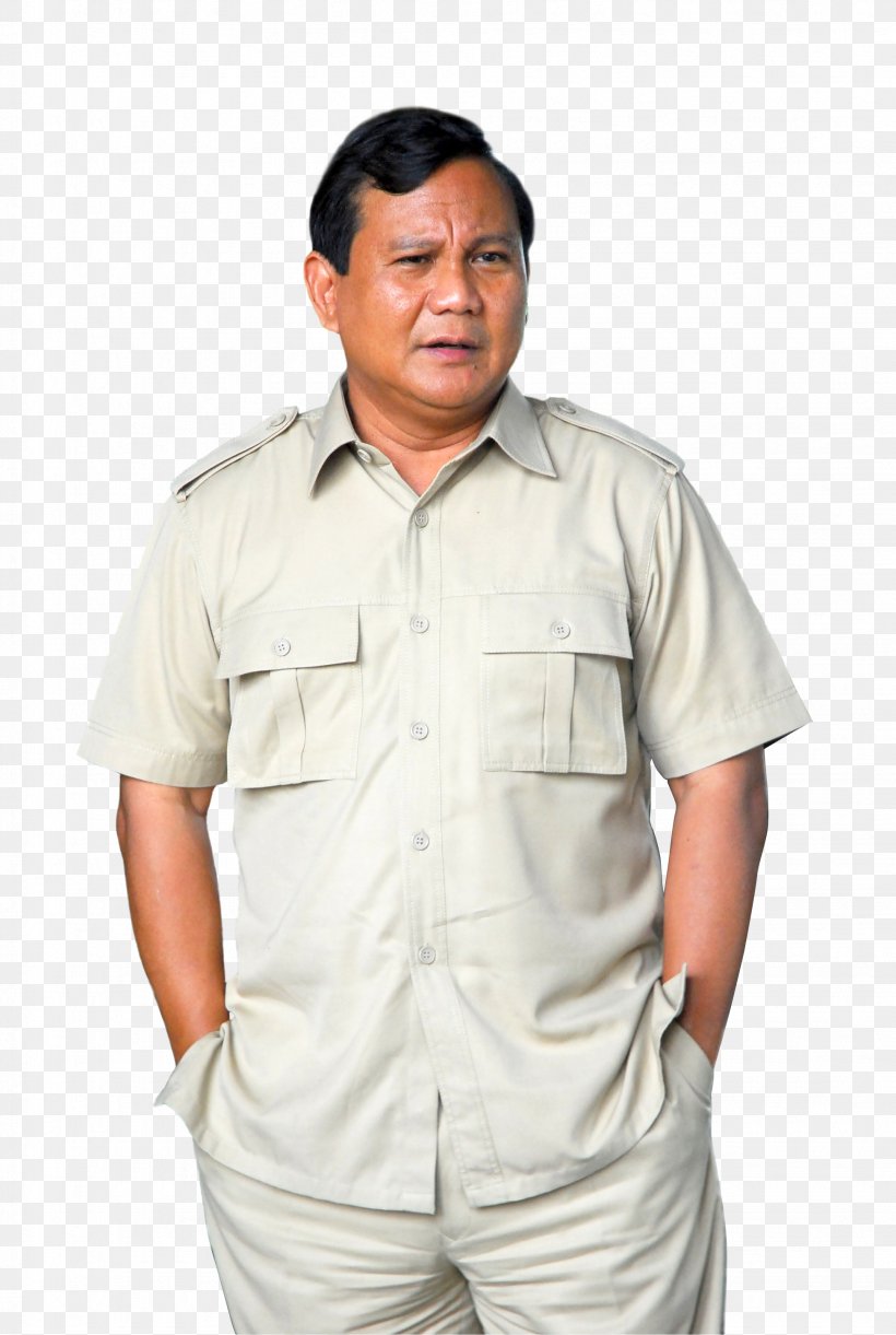 Prabowo Subianto Indonesian Presidential Election, 2014 Indonesian General Election, 2019 Great Indonesia Movement Party Fall Of Suharto, PNG, 1944x2896px, Prabowo Subianto, Button, Chairman, Dress Shirt, Great Indonesia Movement Party Download Free
