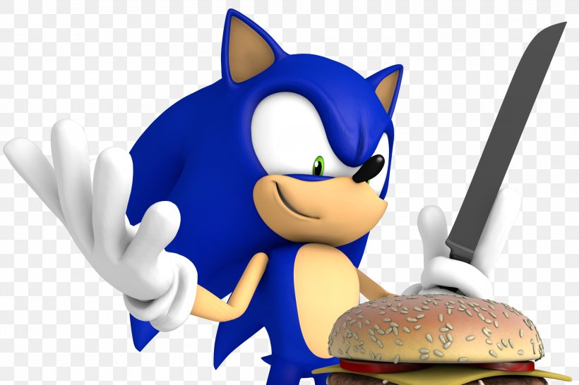 Sonic The Hedgehog Sonic Classic Collection Chili Dog Sonic Drive-In Sonic 3D, PNG, 3000x2000px, Sonic The Hedgehog, Cartoon, Chili Dog, Eating, Fictional Character Download Free