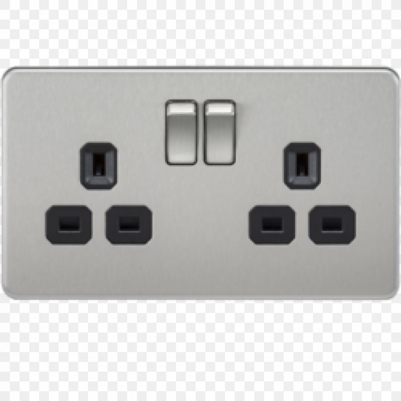 AC Power Plugs And Sockets Electrical Switches Latching Relay Electricity Legrand, PNG, 1200x1200px, Ac Power Plugs And Sockets, Ac Power Plugs And Socket Outlets, Alternating Current, Brushed Metal, Cooker Download Free