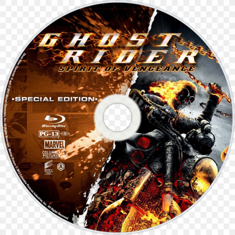 Johnny Blaze Blu-ray Disc Vengeance Ghost Film, PNG, 1000x1000px, 3d Film, 2012, Johnny Blaze, Actor, Bluray Disc Download Free