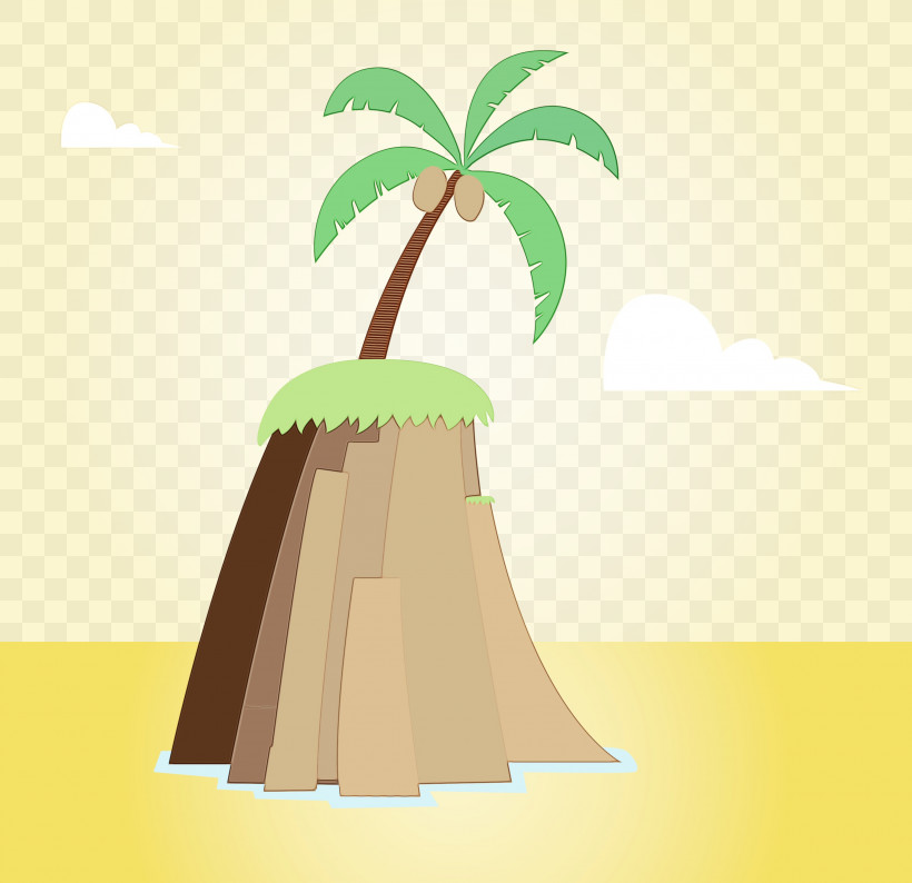 Palm Trees, PNG, 3000x2906px, Palm Tree, Beach, Cartoon, Cartoon Tree, Computer Download Free