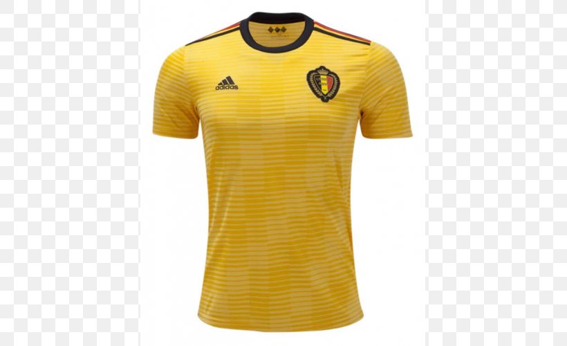 2018 FIFA World Cup Belgium National Football Team T-shirt Jersey Kit, PNG, 500x500px, 2018, 2018 Fifa World Cup, Active Shirt, Adidas, Belgium At The Fifa World Cup Download Free