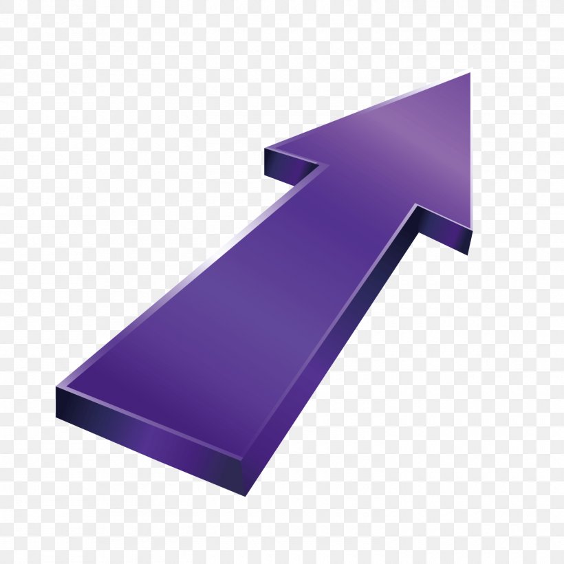 Arrow Euclidean Vector Purple, PNG, 1500x1500px, Purple, Arah, Magenta, Product Design, Rectangle Download Free