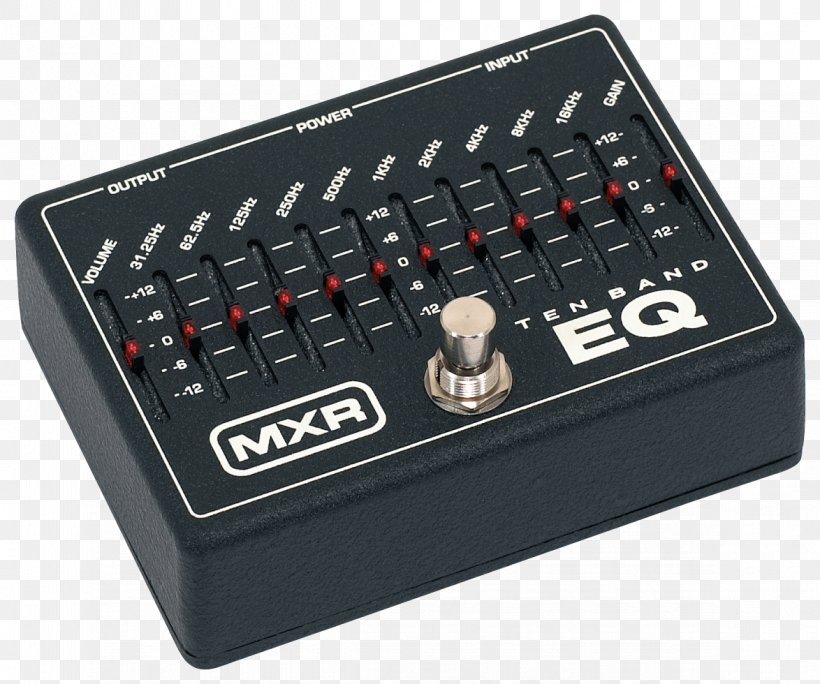 Audio Equalization Effects Processors & Pedals Dunlop MXR 10-Band Graphic EQ M108 Dunlop MXR Ten Band Graphic EQ, PNG, 1174x980px, Watercolor, Cartoon, Flower, Frame, Heart Download Free