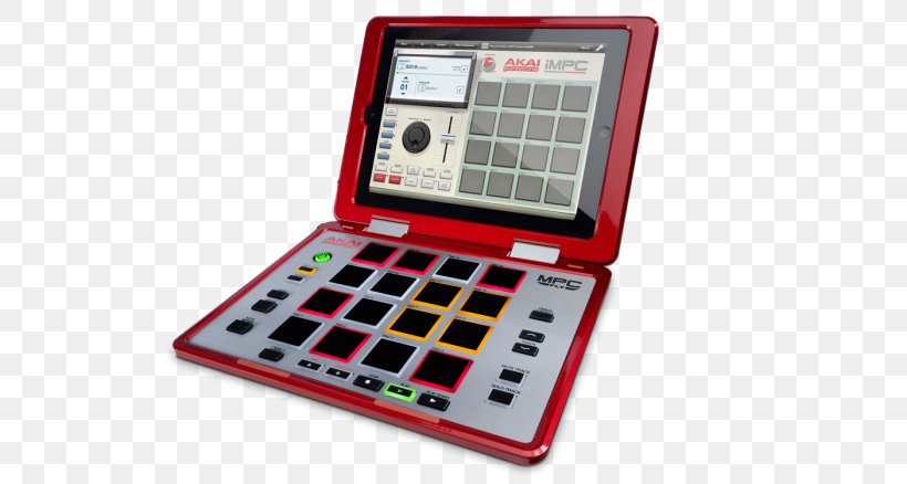 IPad 2 Akai MPC Apple Electronics, PNG, 700x438px, Ipad 2, Akai, Akai Mpc, Akai Professional, Akai Professional Mpc Live Download Free