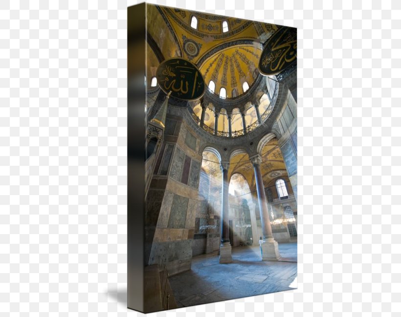 Light Hagia Sophia Gallery Wrap Photography Canvas, PNG, 406x650px, Light, Arch, Art, Building, Canvas Download Free