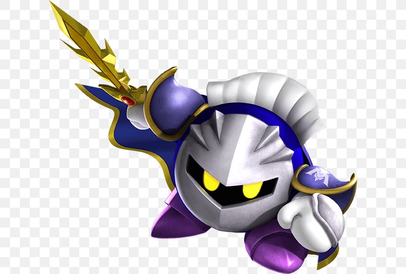 Meta Knight King Dedede Kirby: Squeak Squad Kirby's Adventure Kirby: Triple Deluxe, PNG, 624x554px, Meta Knight, Cartoon, Fictional Character, Figurine, Flightless Bird Download Free