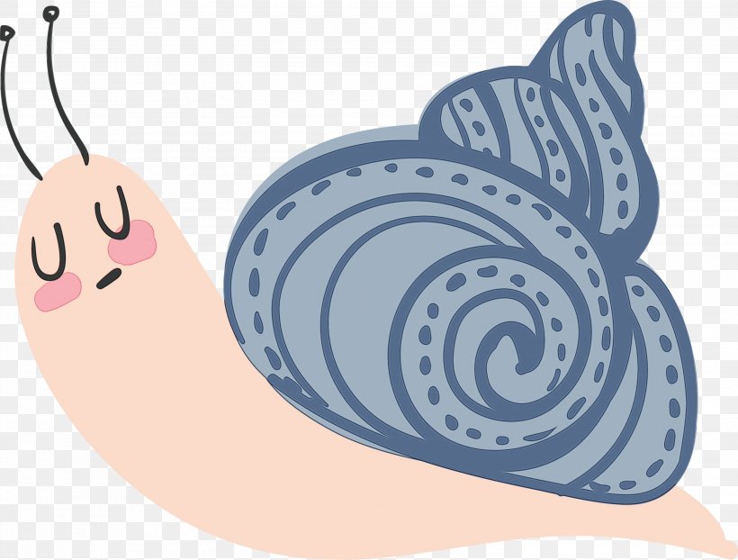 Snail Snails And Slugs Sea Snail Slug Clip Art, PNG, 3000x2278px, Watercolor, Paint, Sea Snail, Slug, Snail Download Free