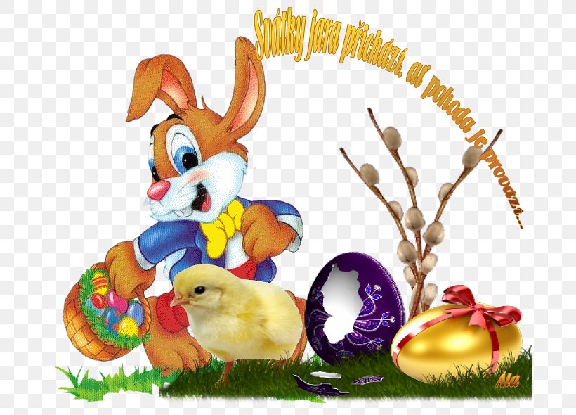 The Easter Bunny Easter Egg, PNG, 701x590px, Easter Bunny, Animaatio, Chicken, Easter, Easter Egg Download Free