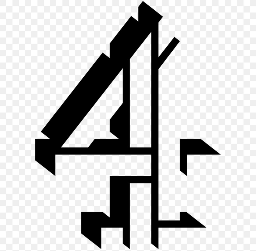 United Kingdom Channel 4 Television Channel Logo All 4, PNG, 600x803px, United Kingdom, All 4, Black And White, Broadcasting, Channel 4 Download Free