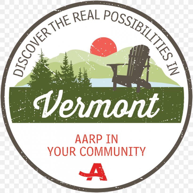 Vermont AARP Tennessee Logo U.S. State, PNG, 900x900px, Vermont, Aarp, Brand, Food, Label Download Free