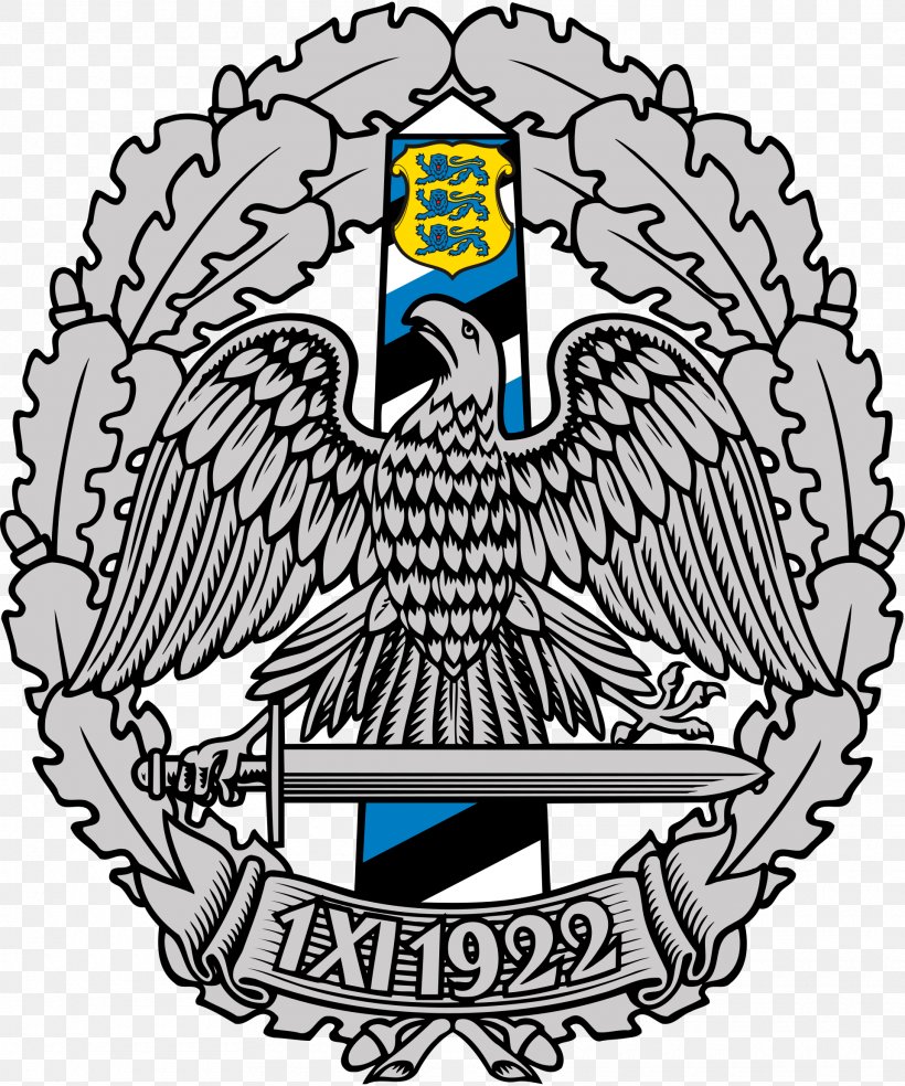 Estonian Border Guard Badge Estonian Border Guard Police And Border Guard Board, PNG, 1920x2304px, Estonia, Badge, Beak, Black And White, Border Download Free