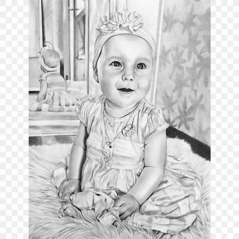 Portrait Photography Portrait Photography Toddler Stock Photography, PNG, 1200x1200px, Portrait, Artwork, Black And White, Child, Drawing Download Free