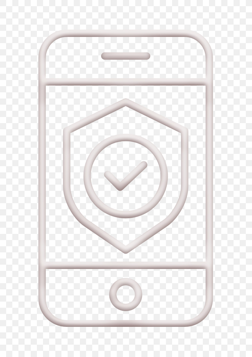 Cyber Icon Safe Icon Smartphone Icon, PNG, 682x1160px, Cyber Icon, Circle, Line, Logo, Mobile Phone Accessories Download Free