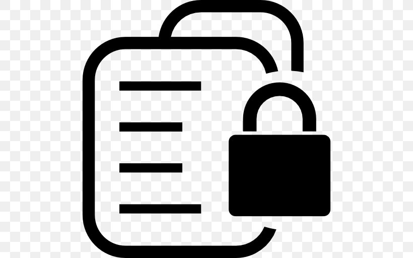 Data Security Computer Security, PNG, 512x512px, Data Security, Area, Black, Black And White, Computer Security Download Free