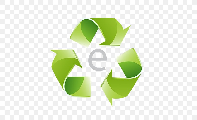 Paper Recycling Symbol Decal Vector Graphics, PNG, 500x500px, Paper, Brand, Decal, Green, Logo Download Free