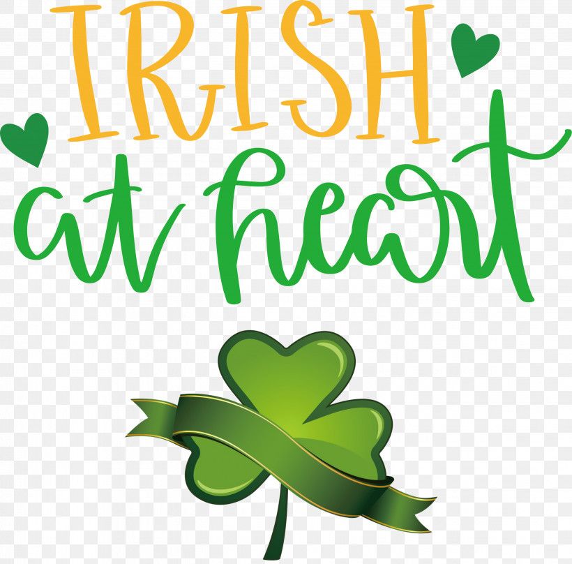 Saint Patrick Patricks Day Irish At Heart, PNG, 2851x2812px, Saint Patrick, Biology, Green, Leaf, Meter Download Free