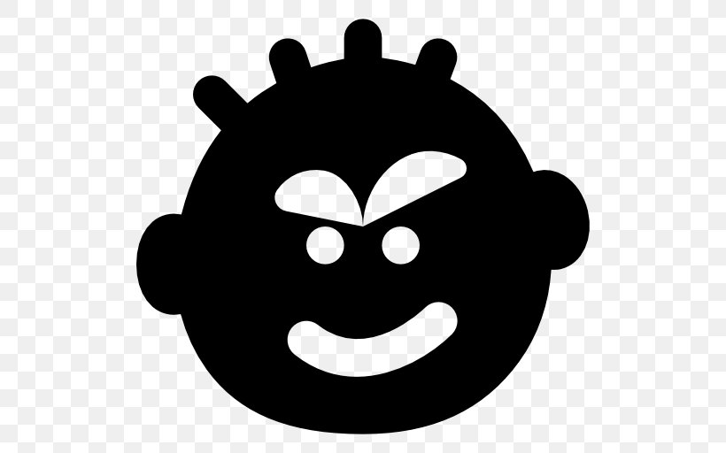 Smiley Emoticon Clip Art, PNG, 512x512px, Smiley, Black And White, Emoji, Emoticon, Face Download Free