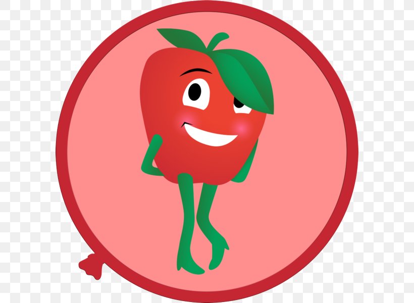 Tomato, PNG, 600x600px, Green, Cartoon, Fruit, Plant, Smile Download Free