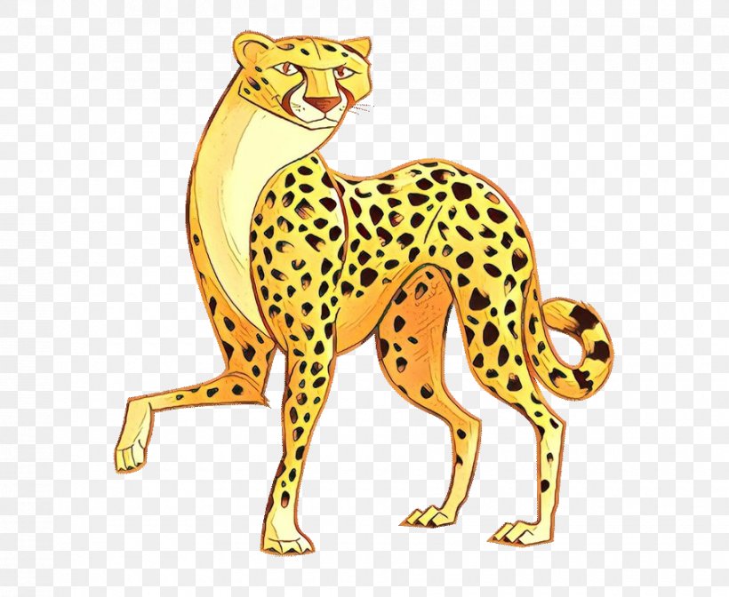Cheetah Leopard Lion Clip Art Terrestrial Animal, PNG, 900x738px, Cheetah, Animal, Animal Figure, Big Cats, Carnivore Download Free