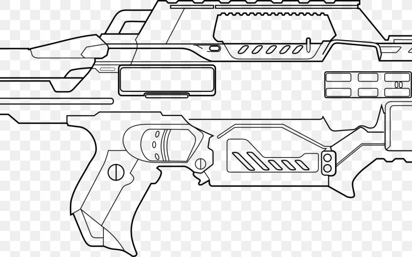 Coloring Book Nerf Blaster Gun Firearm, PNG, 1280x800px, Watercolor, Cartoon, Flower, Frame, Heart Download Free