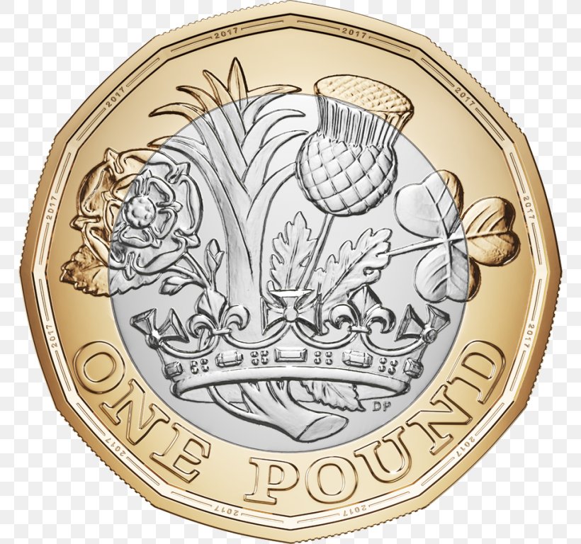 Royal Mint One Pound Coin Two Pounds Pound Sterling, PNG, 768x768px, Royal Mint, Circulation, Coin, Counterfeit Money, Currency Download Free