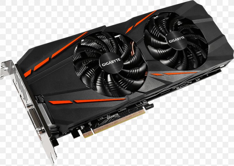 Graphics Cards & Video Adapters Gigabyte Technology GDDR5 SDRAM GeForce Radeon, PNG, 938x670px, Graphics Cards Video Adapters, Amd Radeon 400 Series, Amd Radeon 500 Series, Amd Radeon Rx 570, Cable Download Free