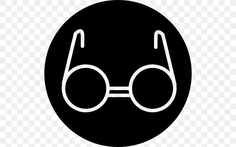 Glasses Emoticon Symbol Computer Software, PNG, 512x512px, Glasses, Black And White, Brand, Computer Software, Emoticon Download Free