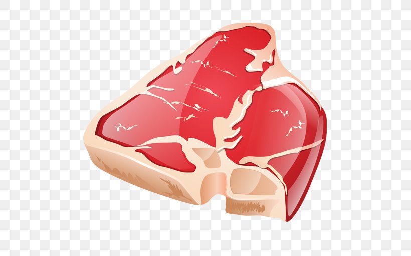 Ham Roast Beef Lunch Meat Clip Art, PNG, 512x512px, Ham, Beef, Chicken As Food, Food, Jaw Download Free