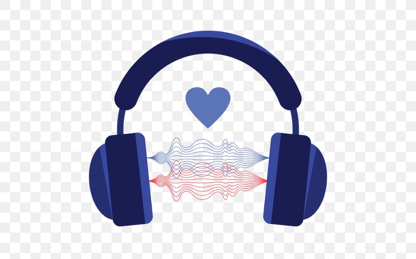 Headphones Sound Audio, PNG, 512x512px, Headphones, Acoustic Wave, Audio, Audio Equipment, Blue Download Free