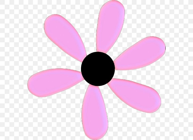 Pink Flower Cartoon, PNG, 588x596px, Petal, Flower, Lilac, Magenta, Material Property Download Free