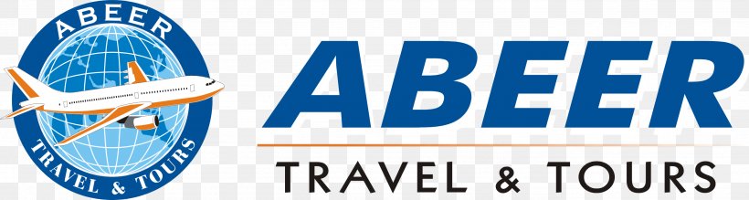 Abeer Travel & Tours Logo Brand Trademark Product Design, PNG, 2783x744px, Logo, Blue, Brand, Color, Gujranwala Download Free