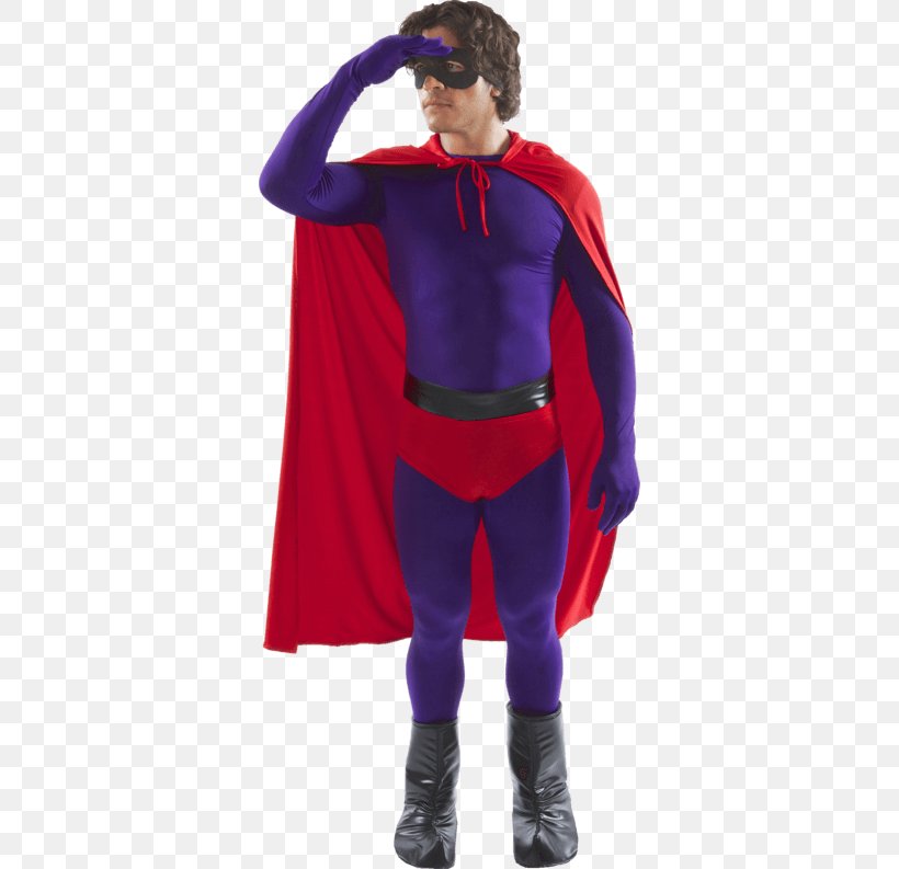 Costume Red Superhero Purple Blue, PNG, 500x793px, Watercolor, Cartoon, Flower, Frame, Heart Download Free