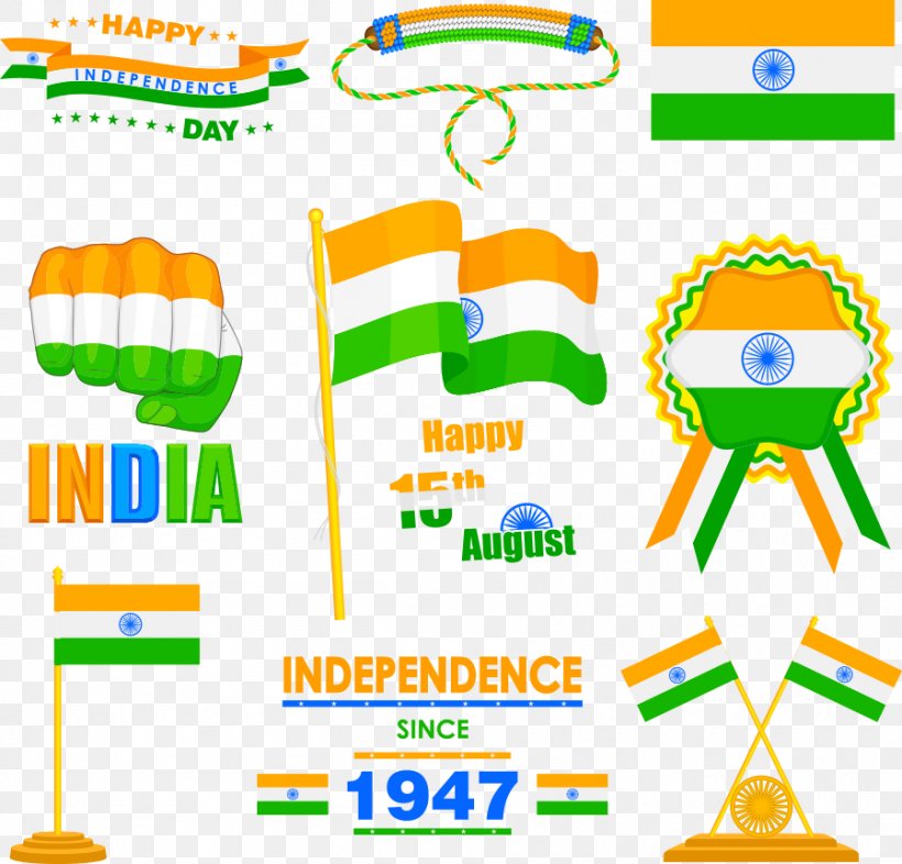 Indian Independence Movement Indian Independence Day Flag Of India, PNG, 898x861px, India, Area, Clip Art, Diagram, Flag Download Free