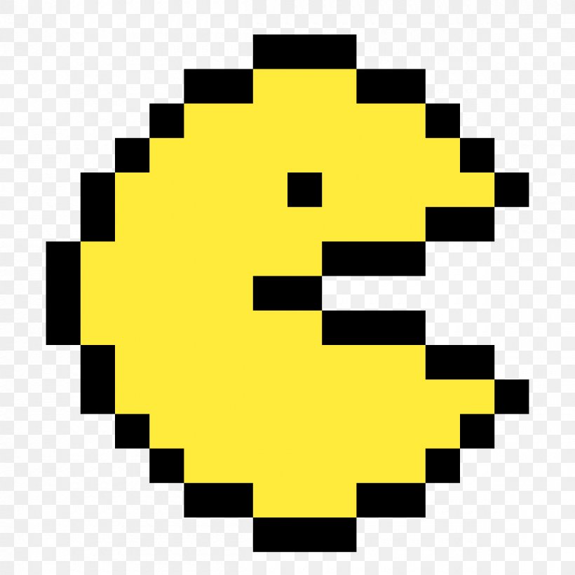 Pac-Man World 3 Pixel Art, PNG, 1200x1200px, Pacman, Art, Drawing, Emoticon, Pacman World 3 Download Free