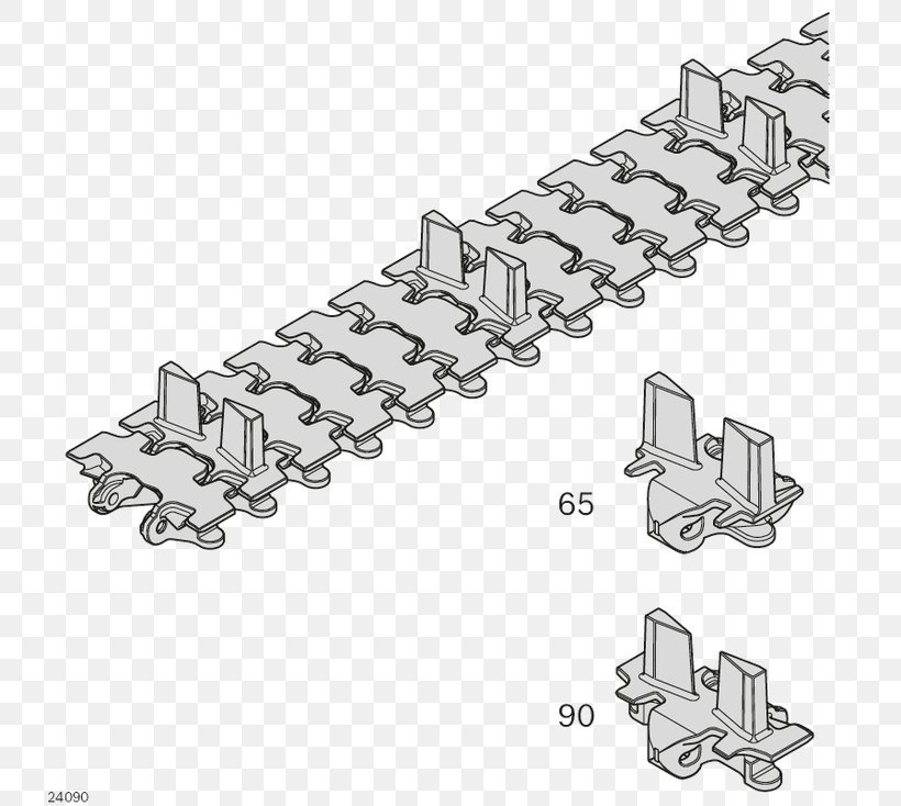 Roller Chain Gutters Transport Downspout, PNG, 734x734px, Roller Chain, Black And White, Bosch Rexroth, Chain, Chain Conveyor Download Free