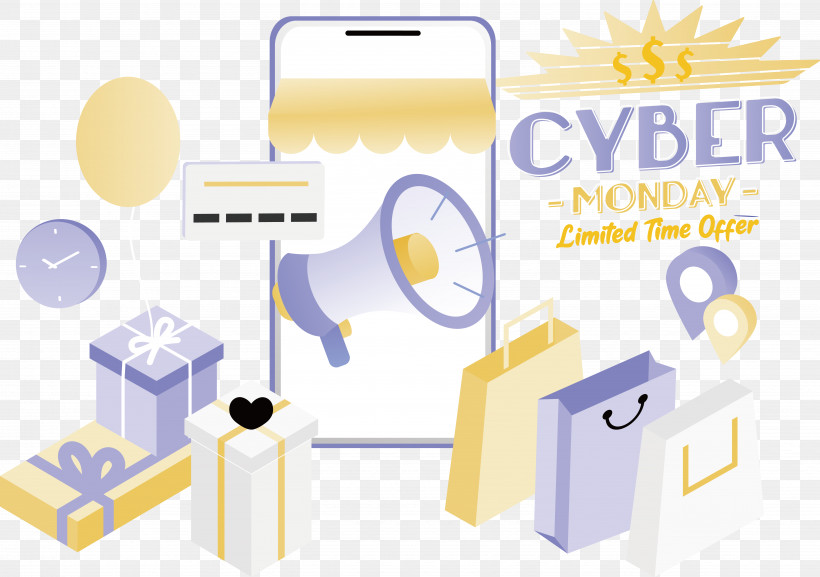 Cyber Monday, PNG, 5294x3727px, Cyber Monday, Discount, Limited Time Offer, Special Offer Download Free
