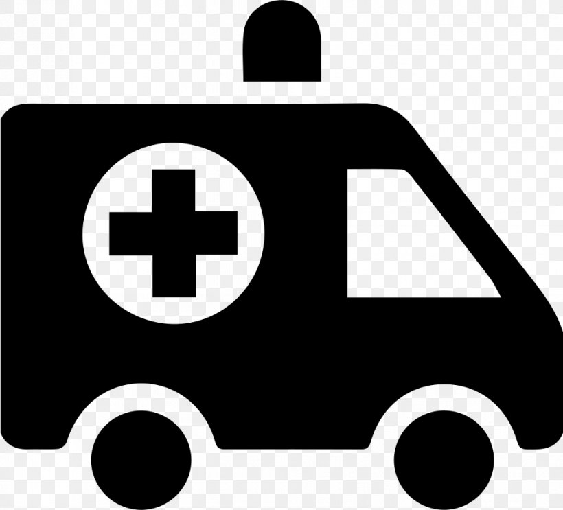 Ambulance Clip Art Emergency Medical Services, PNG, 981x890px, Ambulance, Area, Black And White, Brand, Copyright Download Free