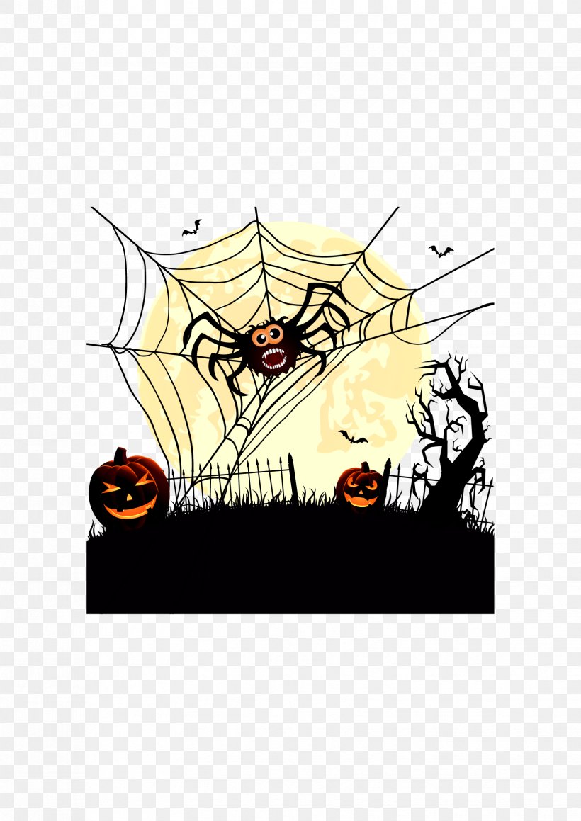 Spider Halloween Pattern, PNG, 1654x2339px, Spider, Art, Brand, Cartoon, Festival Download Free